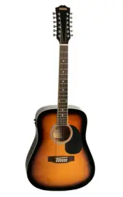 Redding 12-String Dreadnought Acoustic-Electric Guitar Tobacco Sunburst