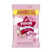Pascall Pink & White Marshmallows 520g