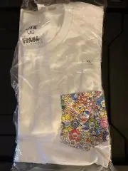 Uniqlo X Takashi Murakami X Doraemon Tee Size XL Pocket