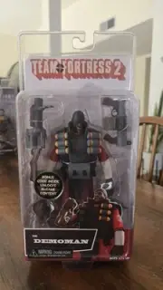 Neca Team Fortress 2 Demoman Action Figure - Collectible TF2 Figure 2012 w/code