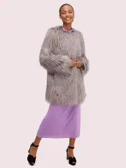 faux fur coat