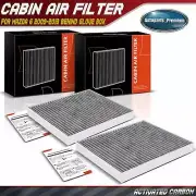 2Pcs Activated Carbon Cabin Air Filter for Mazda 6 2009-2013 Behind Glove Box (for: Mazda)