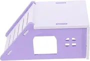 Guinea Pig Hideout House Soft Small Animal Maze Hut for Hamster Rabbit and Squirrel Durable and Cozy Sleeping Space Adorable Pet Habitat Decor