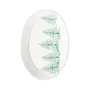 Vietri Lastra Holiday Oval Platter