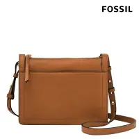 在飛比找Yahoo奇摩購物中心優惠-【FOSSIL】Taryn 真皮斜背方包-金棕色 ZB189