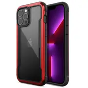 X-Doria Raptic Shield Pro Shockproof Case/Cover For Apple iPhone 13 Pro Max Red