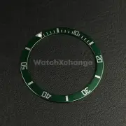 Green 39mm Flat Aluminium Bezel Insert For Divers Watch Seiko Mod Turtle
