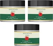 Mountain Soul Organic Hibiscus Flower Powder For Face Pack and Hair Mask, Face Mask & Natural Hibiscus 100GM Pack of 3