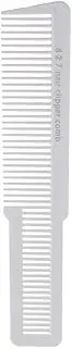 Professional Hair Styling Comb - Great for Professional Stylists And Barbers, Two Colors for - White, as described