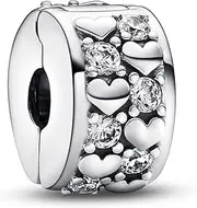 [PANDORA] Moments Sterling Silver Heart Charms