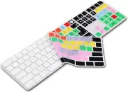 Tools Shortcut Keyboard Cover Skin for 2021 Released Apple iMac M1 24" AVID Pro