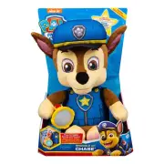 Paw Patrol Snuggle Up Chase Kids Doll Plush Licensed Toy Dog Light Sound Lullaby