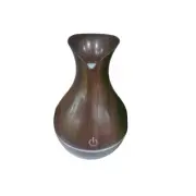 Mini Atomization Humidifier USB Powered Wooden Vase Design Aromatherapy Diffuser