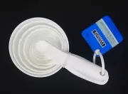 Cooking Concepts White Measuring Cup & Spoon Set NEW!