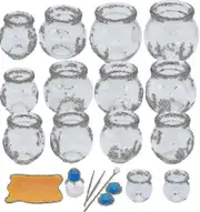 Cupping Therapy Sets,14 Cups Thick Chinese Acupoint Glass Cupping Therapy Set For Professionals,for Massage Back And Relieve Fatigue 2024-New