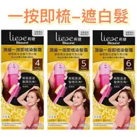 在飛比找蝦皮購物優惠-莉婕 Liese 頂級一按即梳染髮霜 40g+40g