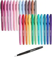 AmazonBasics Felt Tip Marker Pens - Assorted Color, 24-Pack