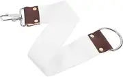 Sharpening Cloth Straight Razor Sharpening Kit Barber Belt Razor and Strap Razor Blade Old Fashioned Strop Straight Clothes Shaver Razors Razor Strop Razor Belt Beige Fabric