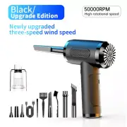 50000RPM Cordless Air Duster Blower Compressed Car PC Cleaning Vacuum Cleaner