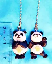 Set of Two ~ Panda Bears Chinese S-2 ~ Ceiling Fan Pulls