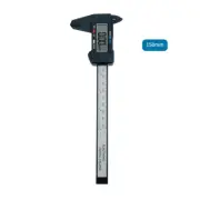 150mm Digital Caliper Carbon Fiber Vernier Gauge Measuring Tool Ruler