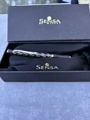 Sensa Carbon Nickel Ballpoint Pen, Original, #AMX2000