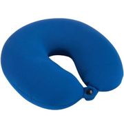 TRAVELON U型扣式顆粒護頸枕(藍)