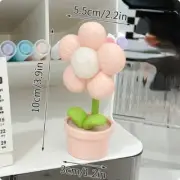 Kawaii Sunflower Night Light Mini Table Lamp Room Decor Accessories Cute Room C