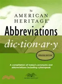 在飛比找三民網路書店優惠-The American Heritage Abbrevia