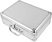 Ipetboom Aluminum Alloy Portable Storage Case for Mechanics Tools Organizer Compact Handheld Tool Box with Password Lock for for Outdoor Activities and Various Work Environments