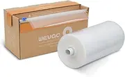 [2024 New] 28cm x 45m Food Vacuum Seal Roll Keeper with Cutter, Ideal Vacuum Sealer Bags for Food Saver, BPA Free, Great for Storage, Meal prep and Sous Vide Wevac Lite