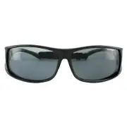 Polaroid Suncovers Fitover Sunglasses P8901 KIH Y2 Black Grey Polarized