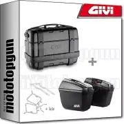 GIVI CASE TREKKER BLACK TRK33B + SIDE-CASES E22N HONDA CB 500 X 2015 15 2016 16