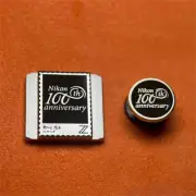Camera Hot Shoe Cover Cap Metal Brass Shutter Button Fr Nikon ZF 100 Anniversary