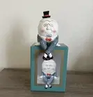 Vintage 90s Department 56 Porcelain Humpty Dumpty Shelf Sitter 7" Jar Brand New