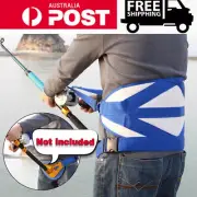Fishing Fighting Harness Stand Up Offshore Back Belt Waist Rod Holder Padded
