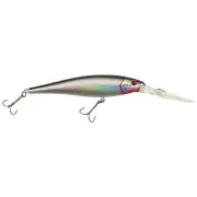 Berkley Flicker Minnow Fishing Lure, Black Silver, 1/2 oz, 4 1/2in | 11cm