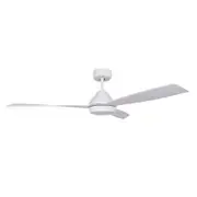 Urban Fans Bali 52" DC Ceiling Fan with 18W LED Light - White