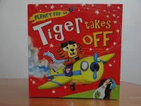 在飛比找Yahoo!奇摩拍賣優惠-兒童3D立體書 Tiger takes OFF. 兒童3D立