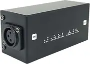 Microphone Preamp Gain Booster - Audio Amplifier Supplies, Low Noise Inline Preamp | Active Booster with 28db Boost for Dynamic Mics for Live Streams, Podcasting, Voice Recording