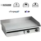 Commercial Electric Griddle & Flat Top Grill Hot Plate 73cm 4.4kW BBQ Stainless