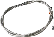 LA Choppers LA-8400C08 Clutch Cable Kits and Components Stock Stainless Braided