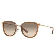Coach HC 7135 565413 Light Gold Brown Metal & Plastic Sunglasses Brown Gradient