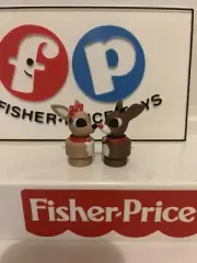 Vintage Fisher Price Little People - Custom Christmas/Holiday Misfits - CLARICE!