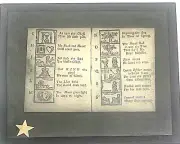 Magic Lantern Slide Pageant of America The New England Primer