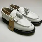 Dr. Martens white Adrian loafer size 9 DS