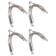 10 Pcs Handbag Clasp Arch Metal Purse Frame Turn Locks Purses Purse Clasp Lock