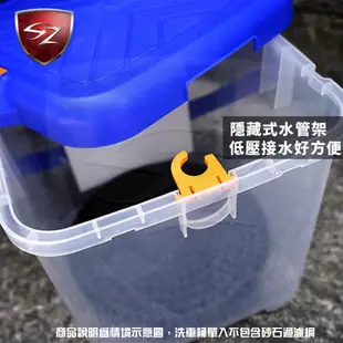 台灣製 耐重型RV多功能整理箱 洗車桶 水桶 露營收納箱 椅子 登山 露營 野營必備