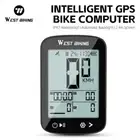 WEST BIKING Cycle GPS Computer IPX7 Waterproof Wireless Bicycle Speedometer