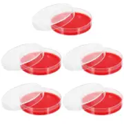 10 Pcs Blood Agar Medium Laboratory Equipment Microbiology Culture Plates